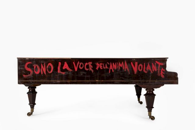 LAWRENCE FERLINGHETTI, Uno piano per fare rivoluzione, 2002. Courtesy Archivio Conz