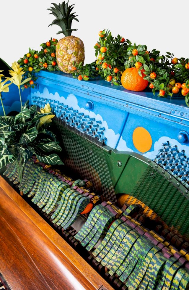 BENJAMIN PATTERSON, Piano d´oiseux tropical, 1989. Courtesy Archivio Conz