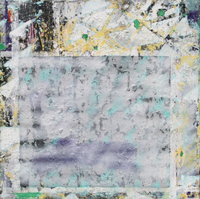 MATTHEW DAVID SMITH, Untitled (Interference Painting), 2015. Courtesy Bech Risvig Collection