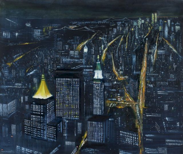 RÓMULO MACCIÒS, Desde el Empire State, 1992. Colección particular. Photo: Gustavo Sosa Pinilla