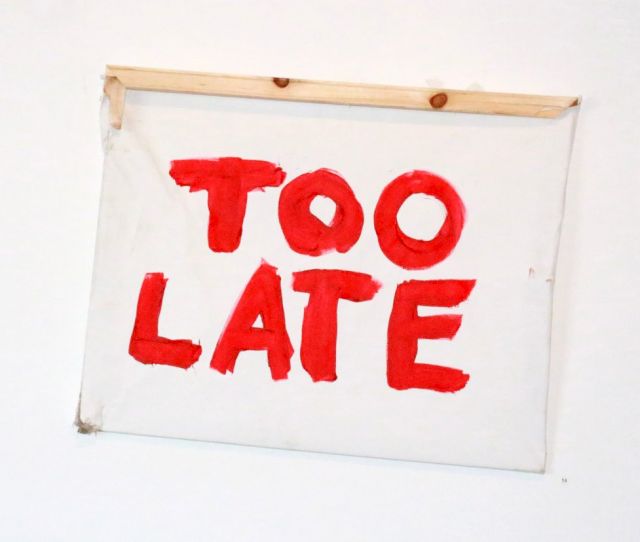 THIERRY GEOFFROY / COLONEL, Too Late, 2016