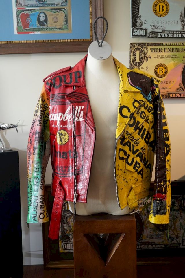 STEVE KAUFMAN, Jacket. © Steve Kaufman. Courtesy Steppacher Collection. Photo: Lisa Maria Steppacher