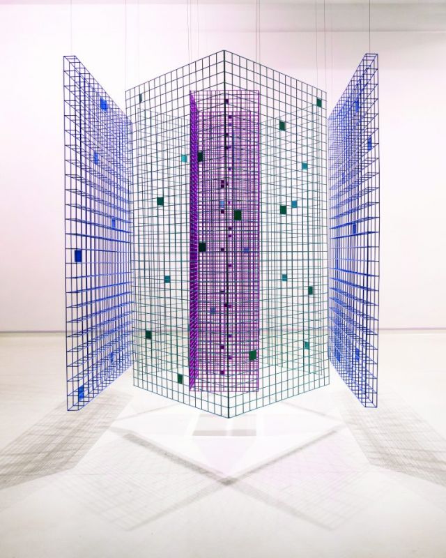 RASHID AL KHALIFA, Pressure Wave (Mobile Column II), 2018. © the artist