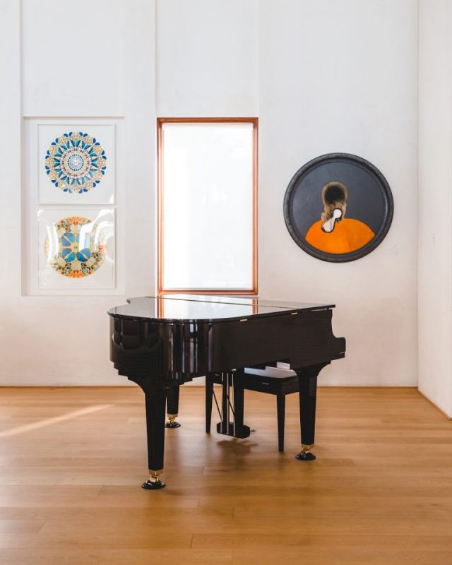 DAMIEN HIRST, Psalm Print Confetibor Tibi (21/25); DAMIEN HIRST, Psalm Print Confetibor Tibi (14/25); FAISAL SAMRA, Schizophrenia, 2010. Photo: Marine Terlizzi