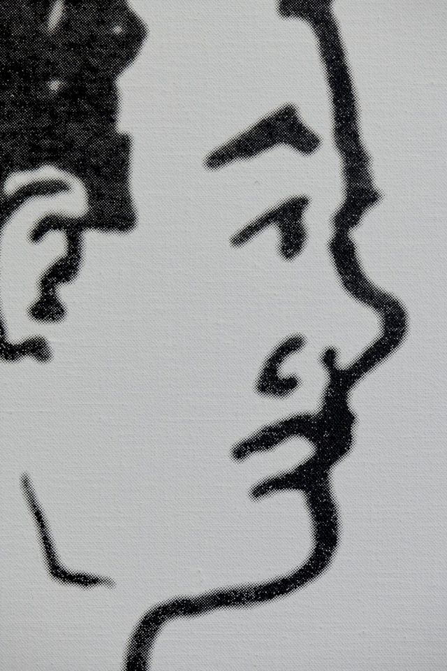 OLIVER OSBORNE, The Neck, 2015 (detail). Courtesy Gió Marconi, Milan. Photo: Mareike Tocha, Cologne