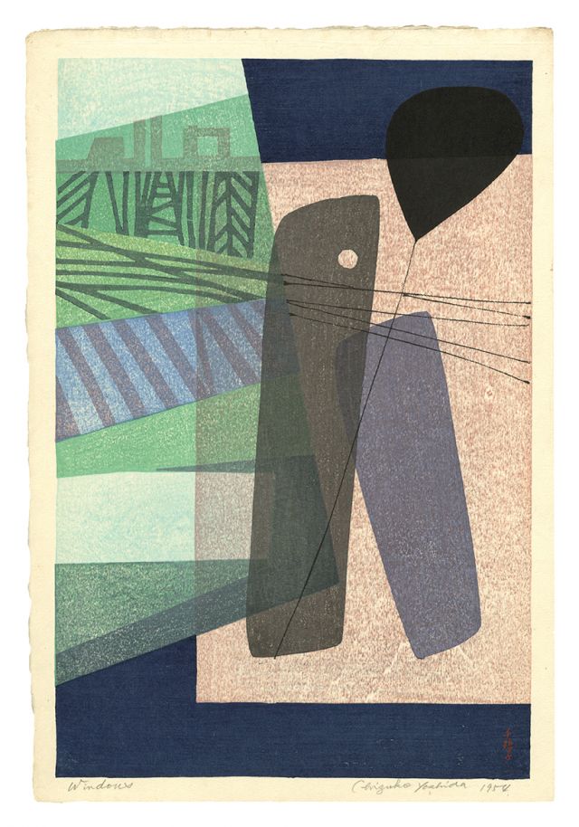CHIZUKO YOSHIDA, Windows, 1954