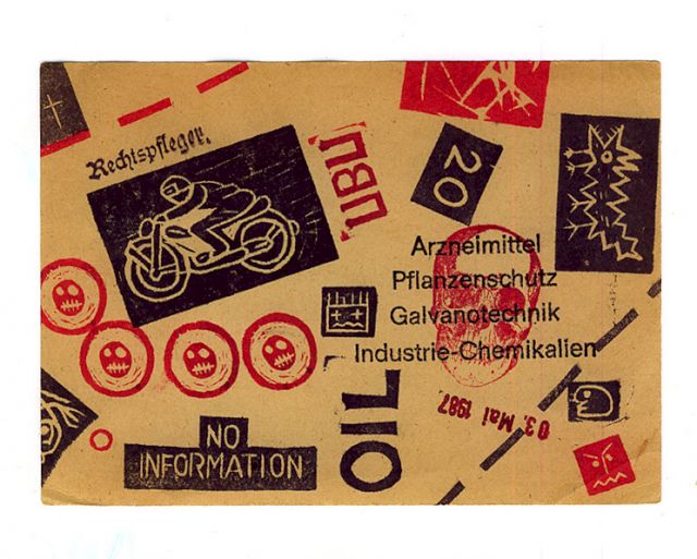 PRINZ, Postkarte, 1987. Courtesy the artist & WTC, Hamburg. Photo: Andrea Zimmermann