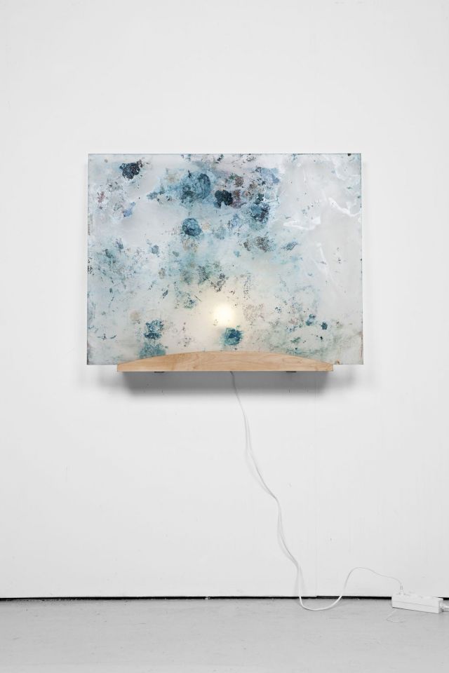FREDRIK VÆRSLEV, Untitled (Landscape:Turquoise #5), 2013. Courtesy the artist