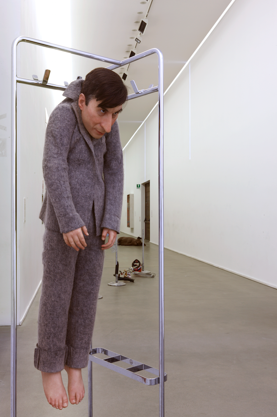 MAURIZIO CATTELAN, La rivoluzione siamo noi, 2000. Courtesy the artist and Fondazione Sandretto Re Rebaudengo, Photo: Maurizio Elia