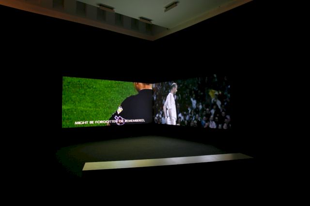GORDON PARRENO, Zidane. A 21st Century Portrait, 2005. Courtesy the artist and Fondazione Sandretto Re Rebaudengo, Photo: Maurizio Elia
