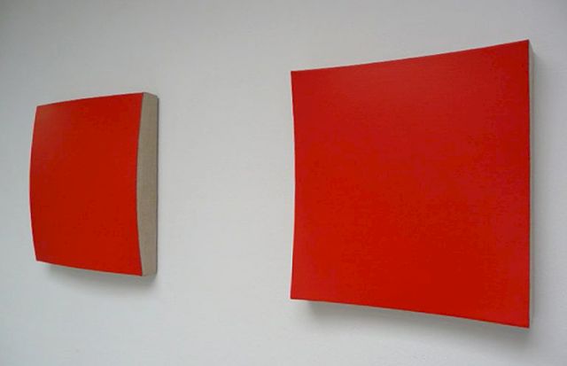 DIRK RATHKE, Rot Konvex + Rot Konkav, 2005