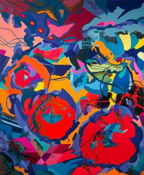 FRANZ ACKERMANN, Untitled. Courtesy the artist and Collezione Gaddi