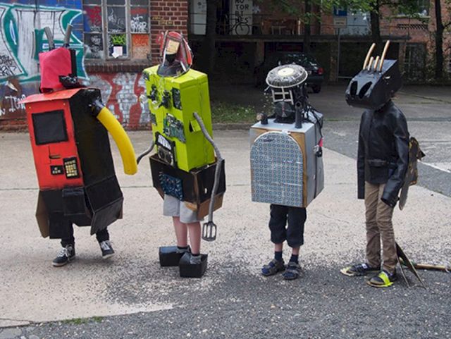 Art education program ‘Transform Me!’ at HALLE 14, 2014. Photo: HALLE 14 e.V.