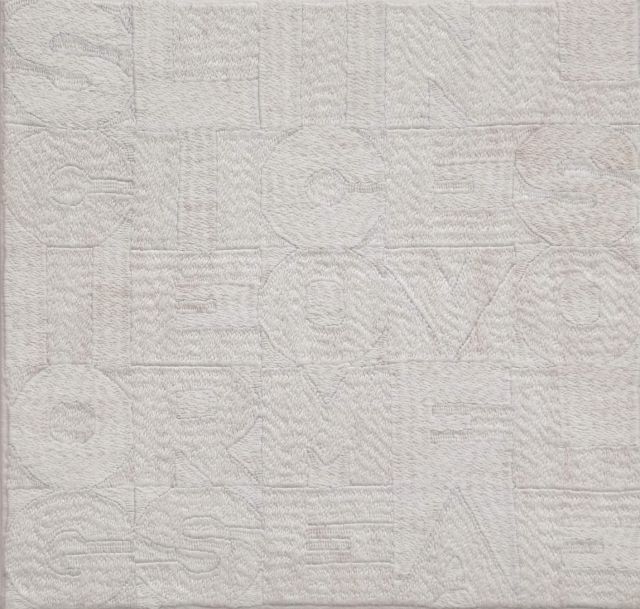 ALIGHIERO BOETTI, Scogiersi Come Neve al Sole, 1988