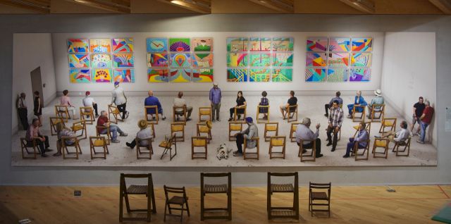 David Hockney, Pictures at an Exhibition, 2018 Courtesy of Koohouse Museum