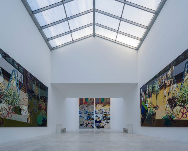 Tadeusz Pavillon, walk-in-sculpture Erwin Heerich works from Norbert Tadeuzs Works of Norbert Tadeuzs © Bildarchiv Foto Marburg / Photo: Tomas Riehle © Norbert Tadeusz, VG Bild-Kunst Bonn, 2024 © Erwin Heerich, VG Bild-Kunst Bonn, 2024