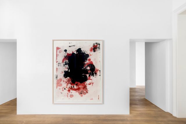 Christopher Wool Untitled, 2008-2011 Painting silkscreen ink, enamel, on paper (182 x 140.3 cm) Photo : Hugard & Vanoverschelde © Charles Riva Collection