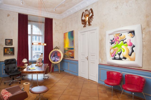 Office interior, Photo by Mikael Gregorsky, 2021