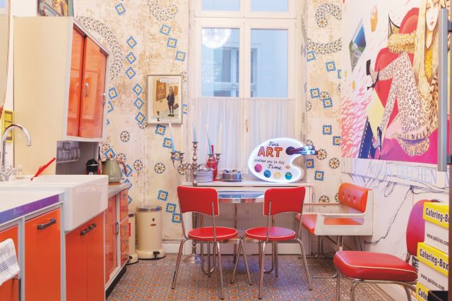 Kitchen interior, Photo by Mikael Gregorsky, 2021