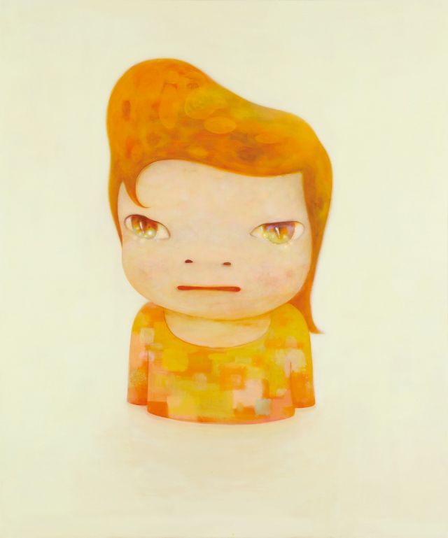 Yoshitomo Nara, Blankey, 2012, Acryl auf Leinwand, 194.8 × 162 cm, Private collection © Yoshitomo Nara, courtesy Yoshitomo Nara Foundation