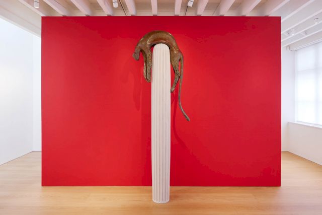 Camille Henrot, Wait What, Exhibition View: Feels Like Home, 2020. Photo: Stephen James