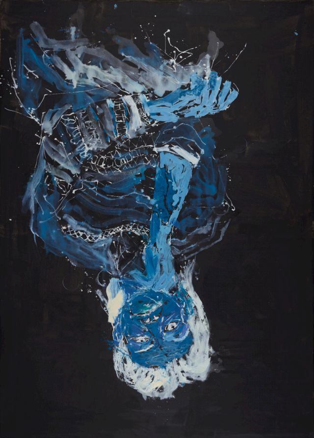 Georg Baselitz, 'Elke', 2012, Öl auf Leinwand, 290 x 208 cm. Photo: Johannes Stoll / Belvedere, Wien