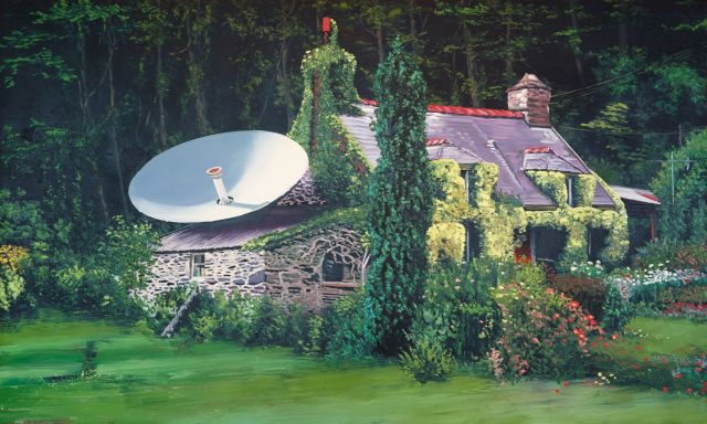 Dirk Skreber, 'Untitled', 2006, Oil on canvas, 200 x 330 cm. Photo: Johannes Stoll / Belvedere, Wien