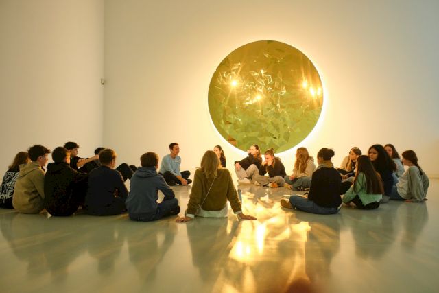 Jeppe Hein, 'Sun Mirror', 2019. Photo: Dirk Kittelberger