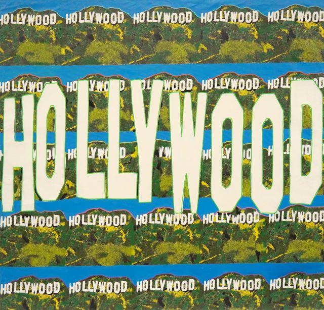 Steve Alan Kaufman, 'Unique Hollywood', 140 x 140 cm. Photo: Courtesy of Durchgang Gallery