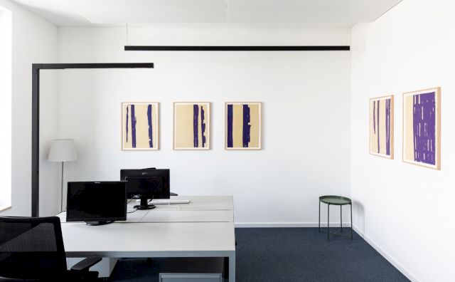 Kienbaum Düsseldorf. Günther Förg, 'Untitled', 1990. Photo: Bozica Babic © The Kienbaum Collection