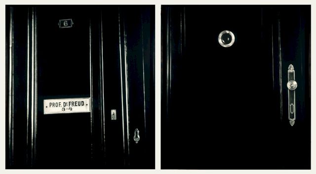 Robert Longo, 'Untitled (exterior street door with name plate and peep hole)', 2000, Diptych. Collection de Bruin-Heijn. Photo by Lais Pereira
