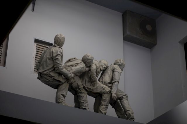 Juan Muñoz, 'Double Bind’, Site Specific. © Fundació Sorigué, 2017