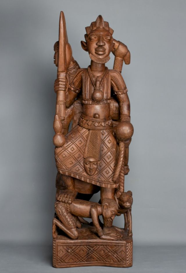 Lamidi Fakeye, 'Sango', Wood, 2008. Photo: Courtesy of Yemisi Shyllon Museum of Art