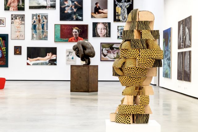 Exhibition View, 'Kunst.Leben.Leidenschaft' (Art.Life.Passion), 2022-2023. Photo by Horst Stasny