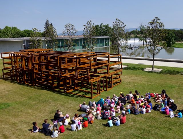 Sean Scully, 'Boxes full of air'. © Château La Coste