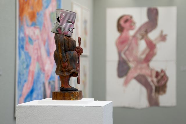 Bertram Schüler, Martina Kügler at Kunstverein Mannheim. © Photo: snapschott. Courtesy of A Private Collection.