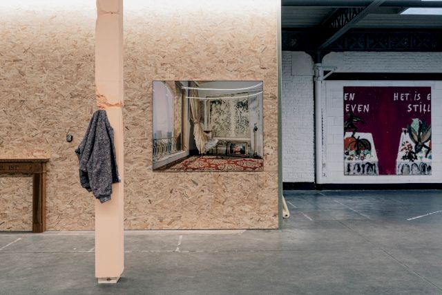 Works by Anthony Duffeleer, Stephanie Rizaj, Max Pinckers and Frederik Lizen. Photo by Kim Langie