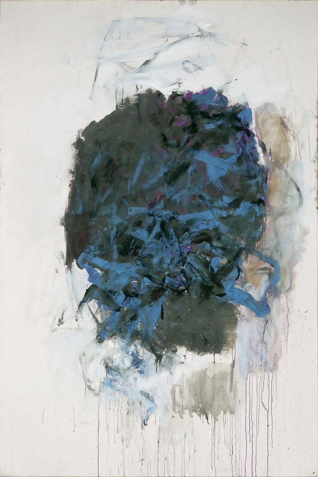 Joan Mitchell, Rufus's Rock, Oil on canvas, 194.6 x 130 cm, 1966. © Estate of Joan Mitchell (Photo Fraser Maar Photographer). Photo by Jérôme Kelagopian