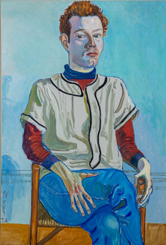 Alice Neel, Jackie Curtis as a Boy, Oil on canvas, 111.8 x 76.2 cm, 1972. © The Estate of Alice Neel. Photo by Jérôme Kelagopian