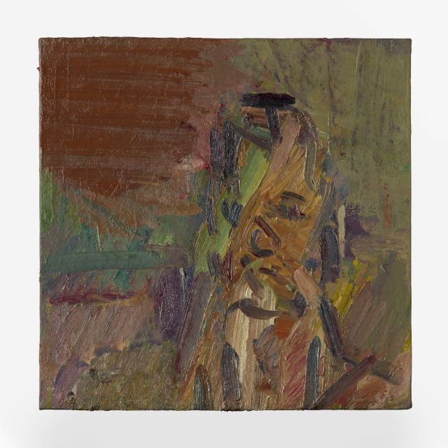 Frank Auerbach, 'Head of Jake II', 2014. Courtesy the David and Indrė Roberts Collection. © The Estate of Frank Auerbach