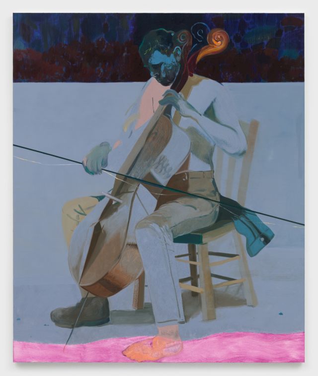 Anthony Cudahy, 'Arthur Russell on the Shore', 2023. Courtesy the David and Indrė Roberts Collection, the Artist and GRIMM. © The Artist. Photography: JSP Art Photography