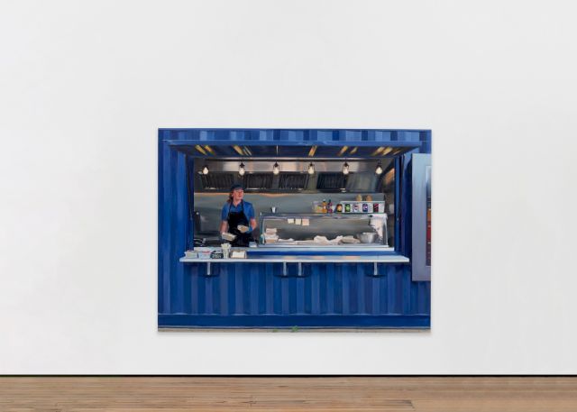 Caroline Walker, 'Street Eats', 2025. Courtesy the David and Indrė Roberts Collection and GRIMM. © The Artist. Photography: Isla Macer Law